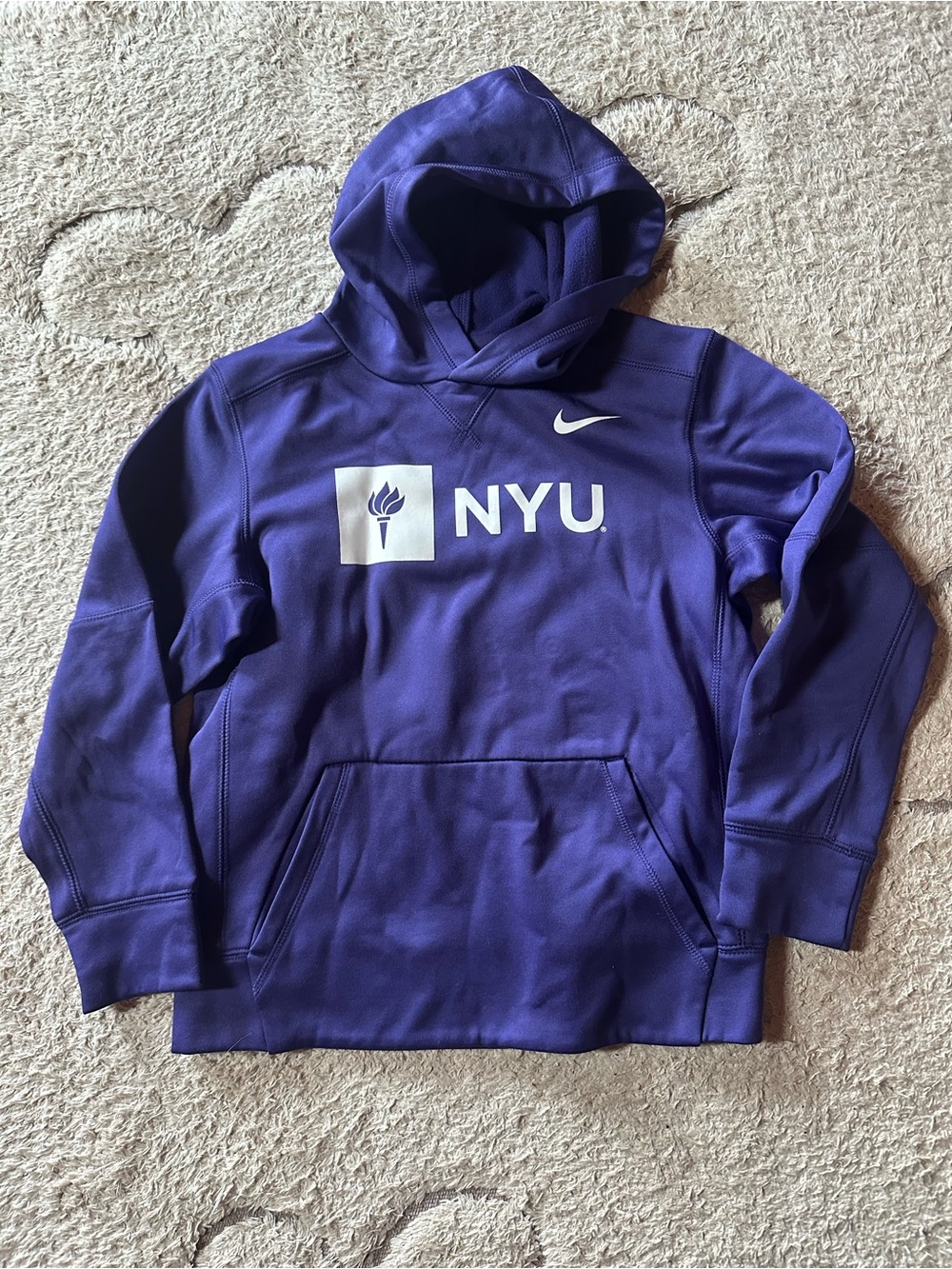 Nike Purple NYU Hoodie